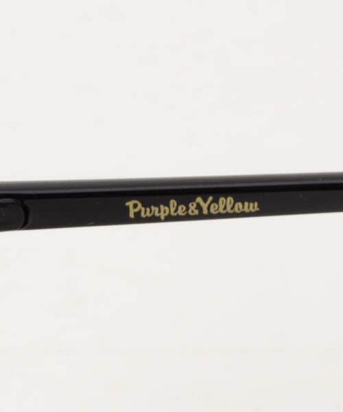 Purple&Yellow / パープルアンドイエロー サングラス・メガネ | 調光レンズ コンビボストン型 サングラス | 詳細6