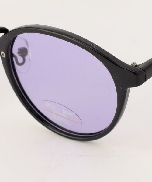 Purple&Yellow / パープルアンドイエロー サングラス・メガネ | 調光レンズ コンビボストン型 サングラス | 詳細12