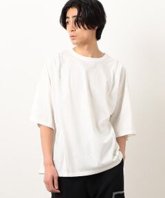 カラーステッチダーツバルーン半袖Tシャツ