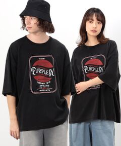 フロスト加工プリントＴシャツ