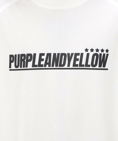 Purple&Yellow / パープルアンドイエロー Tシャツ | ゲームクルーネックＴシャツ | 詳細14