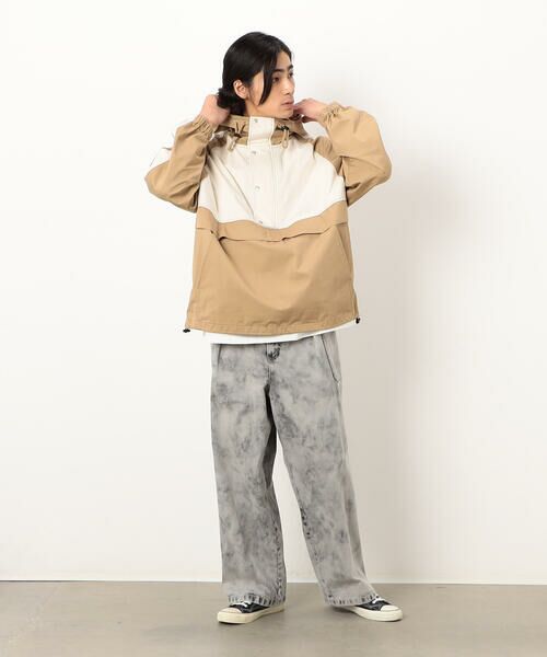 Purple&Yellow / パープルアンドイエロー その他アウター | コットンツイル配色アノラックパーカ | 詳細18