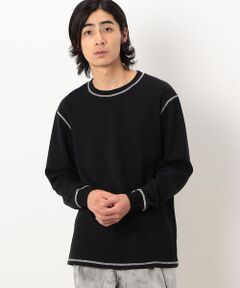 カラーステッチ長袖Ｔシャツ