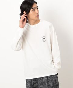 サークルプリント長袖Ｔシャツ