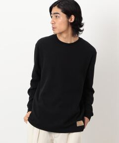 裏起毛ワッフル長袖Ｔシャツ