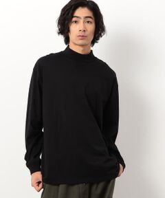 モックネック長袖Ｔシャツ