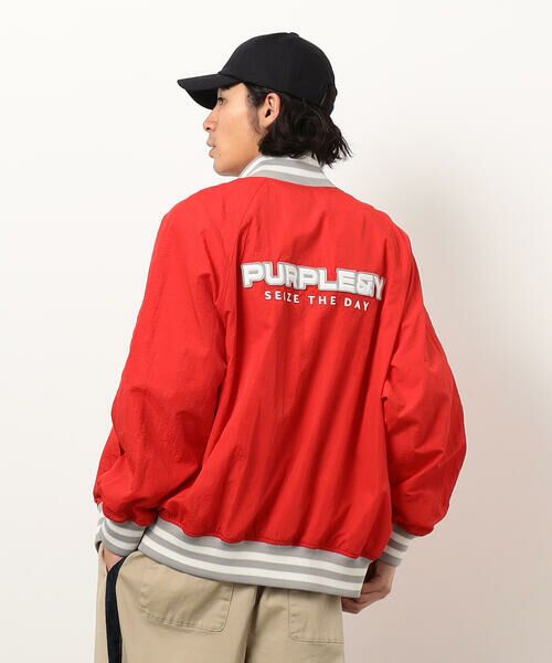 Purple&Yellow / パープルアンドイエロー その他アウター | ナイロンタッサートラックジャケット | 詳細15
