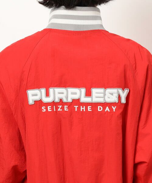 Purple&Yellow / パープルアンドイエロー その他アウター | ナイロンタッサートラックジャケット | 詳細24