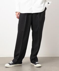 50s絣　ドレスパンツ　スラックス SITRY スラックス 2Tuck Drape Wide Pants/2タック ドレープ