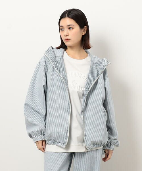 Purple&Yellow / パープルアンドイエロー ブルゾン | ホワイトブリーチヒッコリーブルゾン | 詳細10
