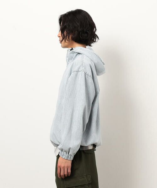 Purple&Yellow / パープルアンドイエロー ブルゾン | ホワイトブリーチヒッコリーブルゾン | 詳細14