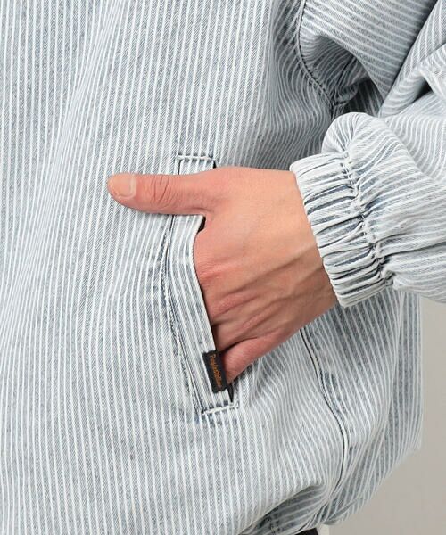 Purple&Yellow / パープルアンドイエロー ブルゾン | ホワイトブリーチヒッコリーブルゾン | 詳細18