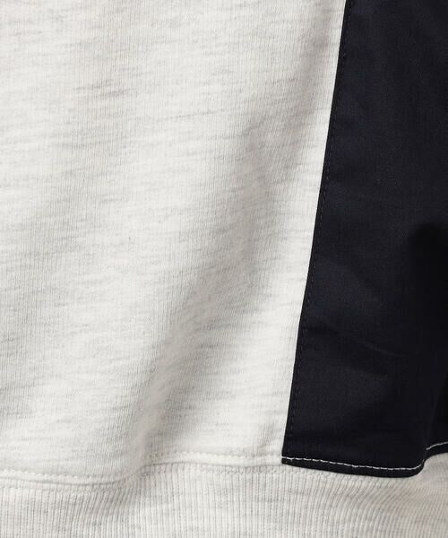 Purple&Yellow / パープルアンドイエロー カットソー | 布帛ポケットハーフジッププルオーバー | 詳細14