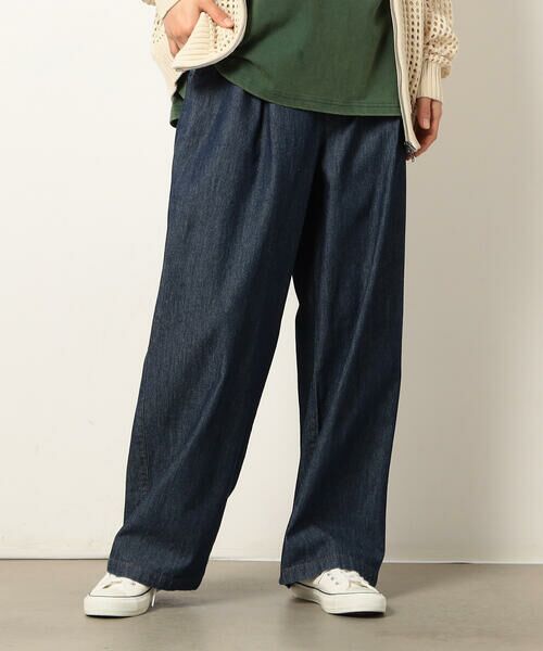 ※専用商品 カラータックデニムワイドパンツ ライトブルー Sサイズ JEANASIS ジーンズ デニム デニムパンツ カラータックデニム