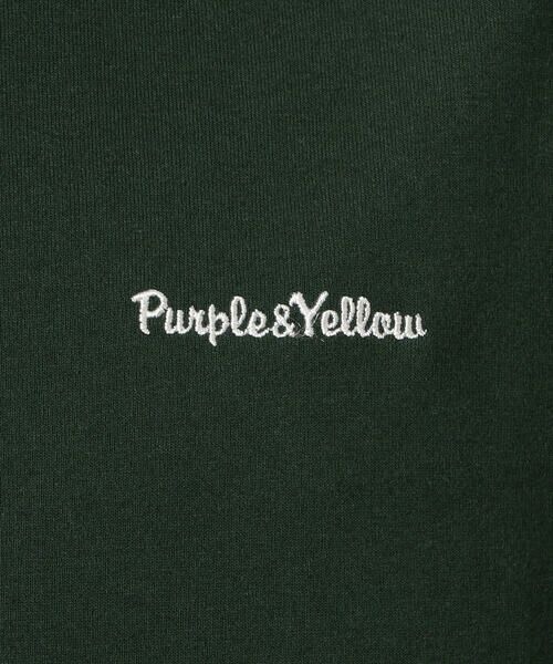 Purple&Yellow / パープルアンドイエロー ポロシャツ | パネルボーダーポロシャツ | 詳細24