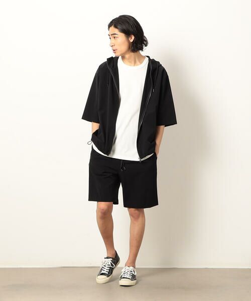 Purple&Yellow / パープルアンドイエロー パーカー | ナイロンストレッチパーカ | 詳細1