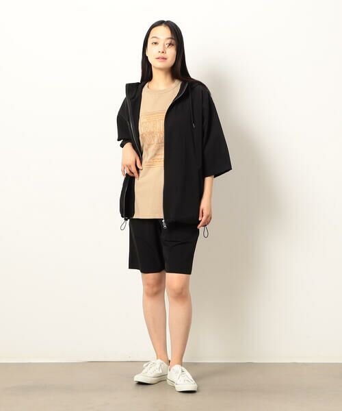 Purple&Yellow / パープルアンドイエロー パーカー | ナイロンストレッチパーカ | 詳細5