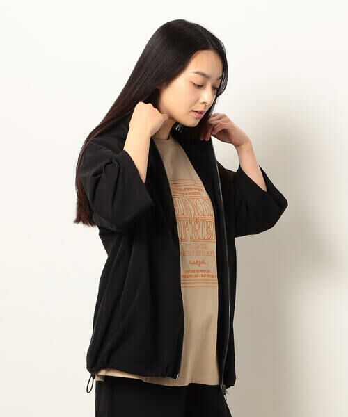 Purple&Yellow / パープルアンドイエロー パーカー | ナイロンストレッチパーカ | 詳細7