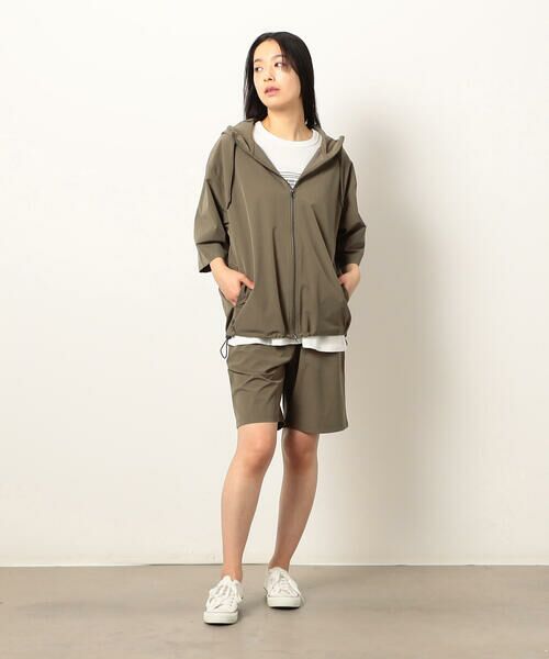 Purple&Yellow / パープルアンドイエロー パーカー | ナイロンストレッチパーカ | 詳細14