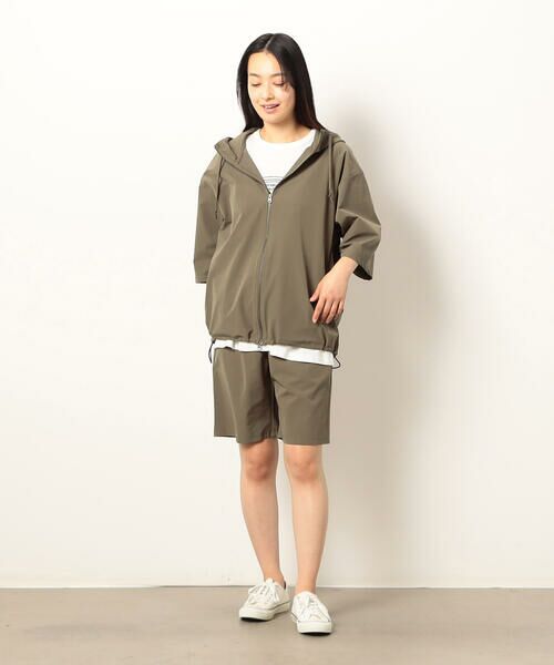 Purple&Yellow / パープルアンドイエロー パーカー | ナイロンストレッチパーカ | 詳細15