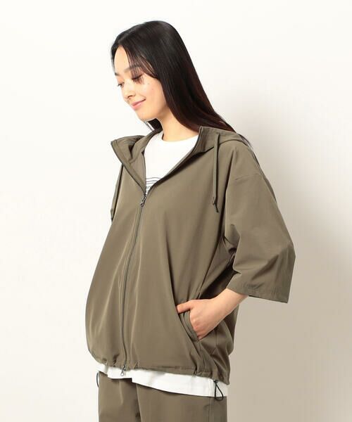 Purple&Yellow / パープルアンドイエロー パーカー | ナイロンストレッチパーカ | 詳細16