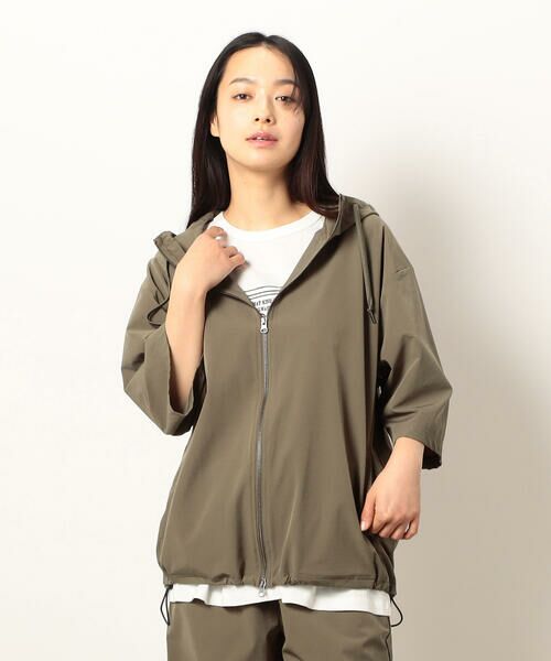 Purple&Yellow / パープルアンドイエロー パーカー | ナイロンストレッチパーカ | 詳細17