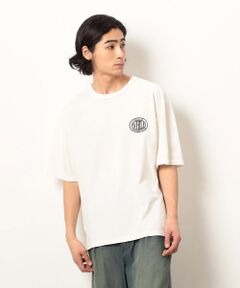 Purple&Yellow / パープルアンドイエロー Tシャツ | フロスト加工プリント半袖Ｔシャツ