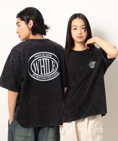 Purple&Yellow / パープルアンドイエロー Tシャツ | フロスト加工プリント半袖Ｔシャツ