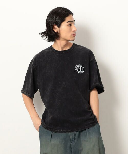 セール】 フロスト加工プリント半袖Tシャツ （Tシャツ