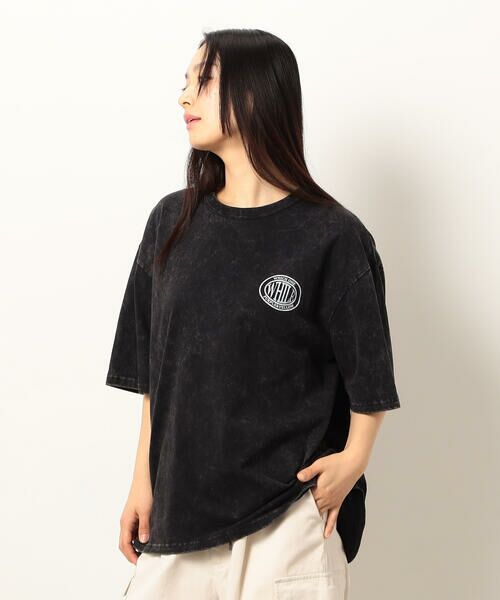 セール】 フロスト加工プリント半袖Tシャツ （Tシャツ