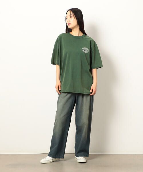 セール】 フロスト加工プリント半袖Tシャツ （Tシャツ