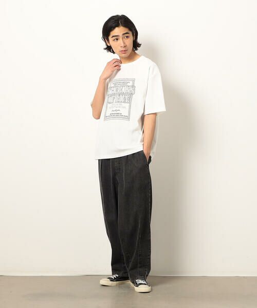 Purple&Yellow / パープルアンドイエロー Tシャツ | メッセージ刺繍半袖Ｔシャツ | 詳細3