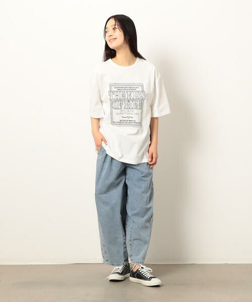 Purple&Yellow / パープルアンドイエロー Tシャツ | メッセージ刺繍半袖Ｔシャツ | 詳細5