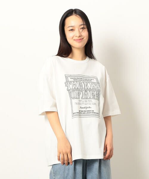 セール】 メッセージ刺繍半袖Tシャツ （Tシャツ