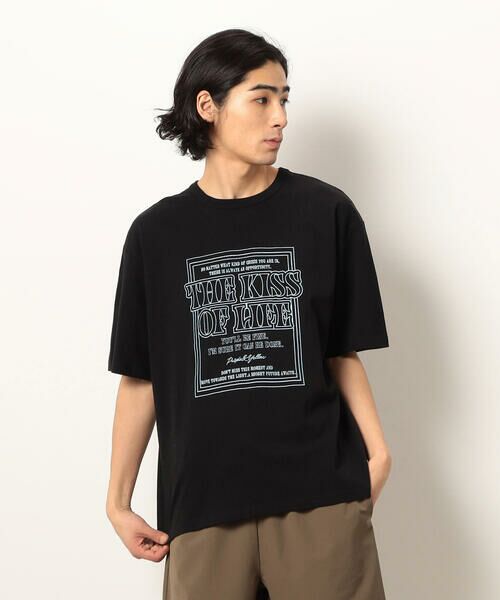 PHER 半袖 フラワーＴシャツ 3colors セール】 メッセージ刺繍半袖Tシャツ （Tシャツ