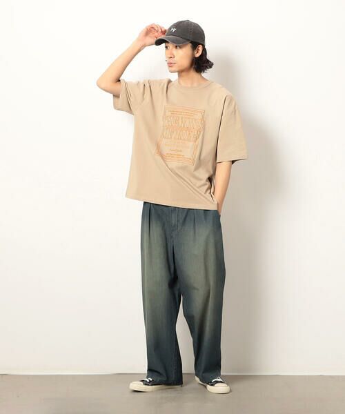 Purple&Yellow / パープルアンドイエロー Tシャツ | メッセージ刺繍半袖Ｔシャツ | 詳細25