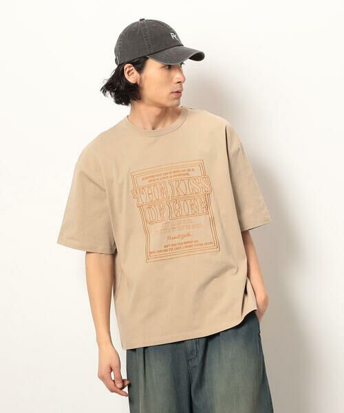 Purple&Yellow / パープルアンドイエロー Tシャツ | メッセージ刺繍半袖Ｔシャツ | 詳細26