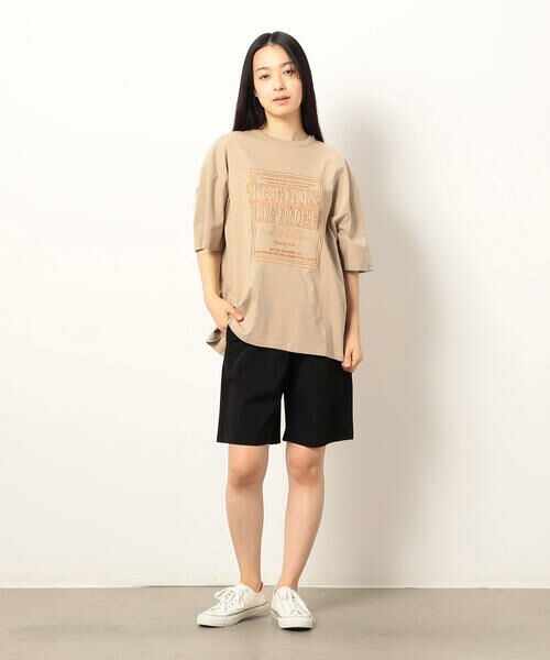 Purple&Yellow / パープルアンドイエロー Tシャツ | メッセージ刺繍半袖Ｔシャツ | 詳細28