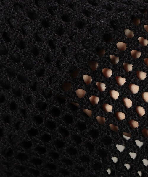 Purple&Yellow / パープルアンドイエロー パーカー | メッシュニットジップパーカ | 詳細8