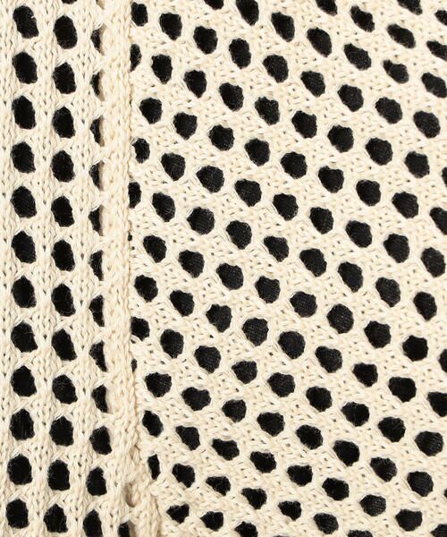 Purple&Yellow / パープルアンドイエロー パーカー | メッシュニットジップパーカ | 詳細25