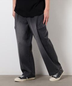 Purple&Yellow / パープルアンドイエロー デニムパンツ | ファスナーポケットデニムパンツ