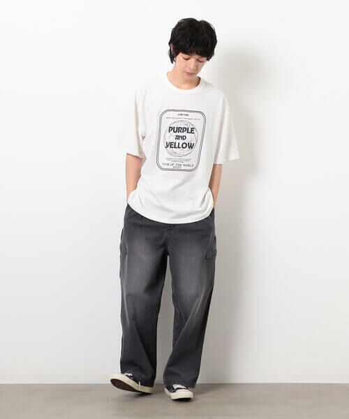 Purple&Yellow / パープルアンドイエロー デニムパンツ | ファスナーポケットデニムパンツ | 詳細3