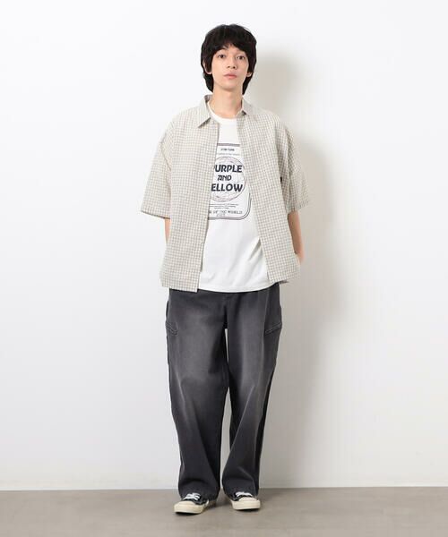 Purple&Yellow / パープルアンドイエロー デニムパンツ | ファスナーポケットデニムパンツ | 詳細4
