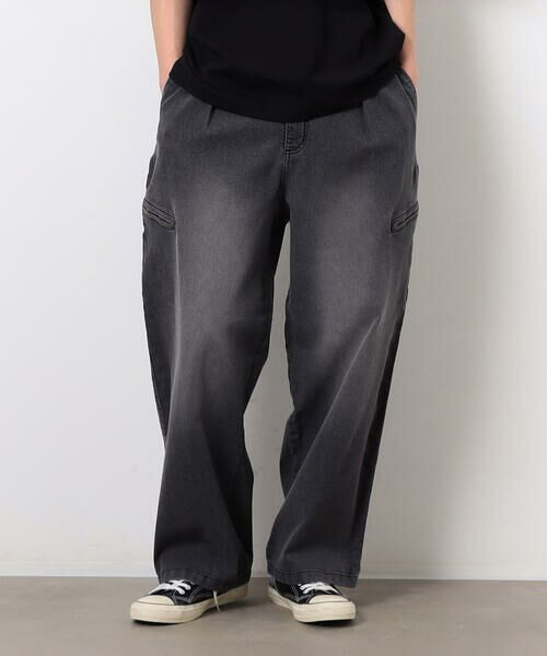 Purple&Yellow / パープルアンドイエロー デニムパンツ | ファスナーポケットデニムパンツ | 詳細6