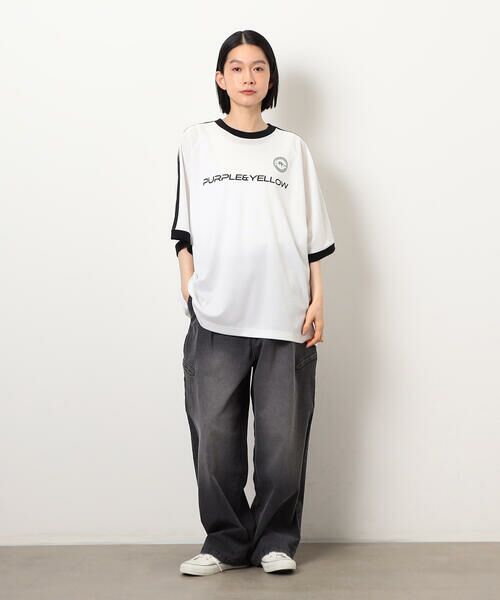 Purple&Yellow / パープルアンドイエロー デニムパンツ | ファスナーポケットデニムパンツ | 詳細9