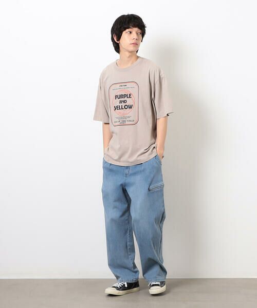 Purple&Yellow / パープルアンドイエロー デニムパンツ | ファスナーポケットデニムパンツ | 詳細17