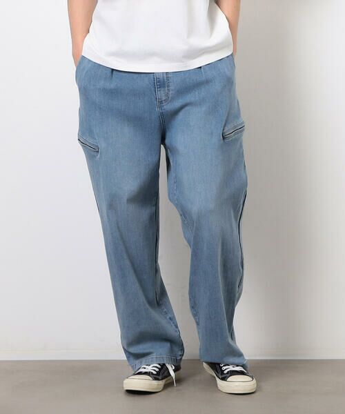 Purple&Yellow / パープルアンドイエロー デニムパンツ | ファスナーポケットデニムパンツ | 詳細20