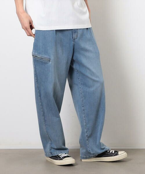 Purple&Yellow / パープルアンドイエロー デニムパンツ | ファスナーポケットデニムパンツ | 詳細21