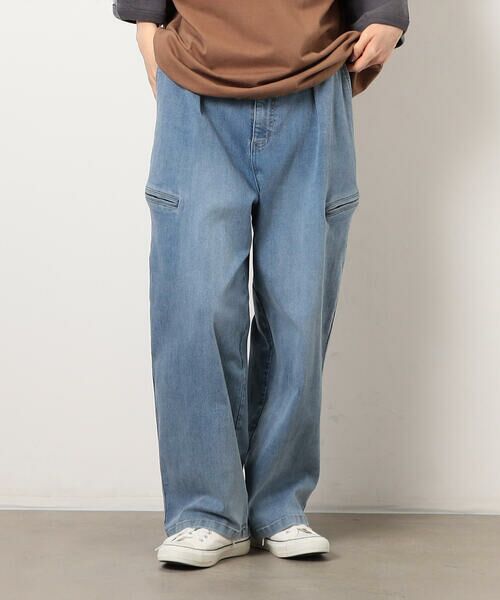 Purple&Yellow / パープルアンドイエロー デニムパンツ | ファスナーポケットデニムパンツ | 詳細28