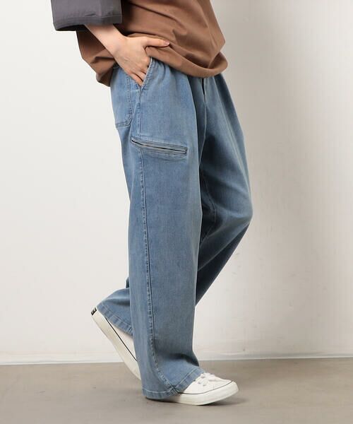 Purple&Yellow / パープルアンドイエロー デニムパンツ | ファスナーポケットデニムパンツ | 詳細29